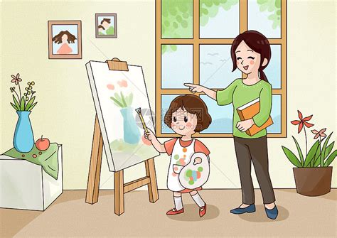 原创儿童插画 | 春天里的小可爱|插画|儿童插画|大红花DORIS - 原创作品 - 站酷 (ZCOOL)