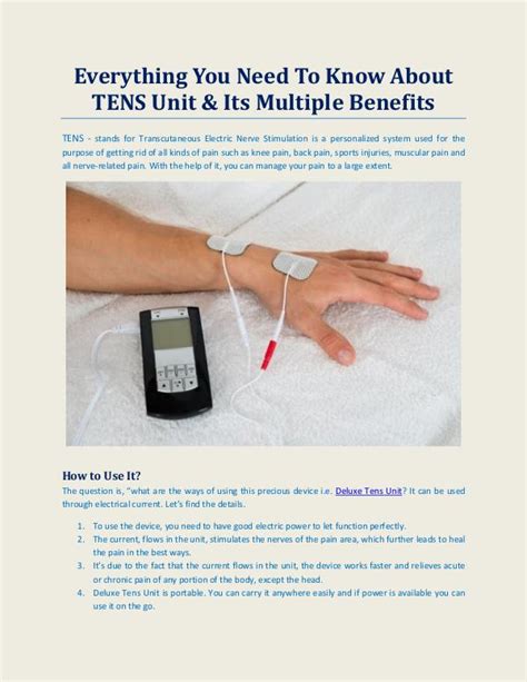 Using a Tens Unit 的图像结果