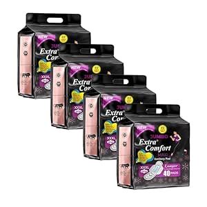 Buy Jumbo Extra Comfort Maxi |Soft Thin Dry Cottony Sanitary Napkin Pad ...