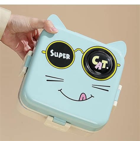Buy Nabhya Stainless Steel Bento Lunch Box Kid-Friendly Double Decker ...