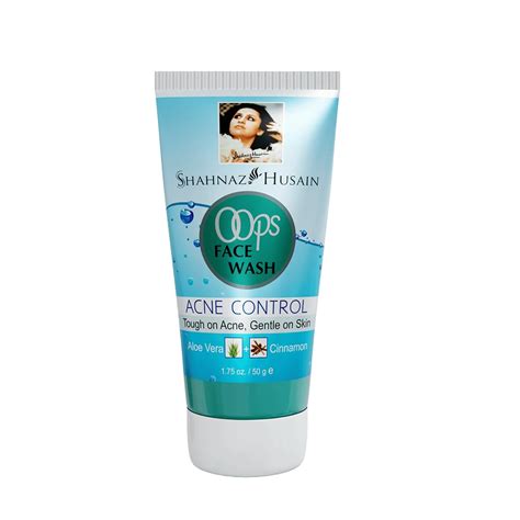 Shahnaz Husain Oops Face wash | Tough On Acne | Gentle On Skin | 50g ...