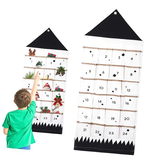 Highcool Advent Calendar, Christmas Countdown Calendar with Empty ...