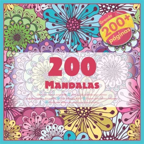 Buy 200 Mandalas Libro para colorear para niñas - cerca de 200 illas ...