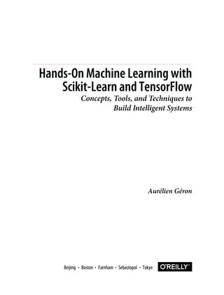 Image result for Hand On Machine Learning PDF