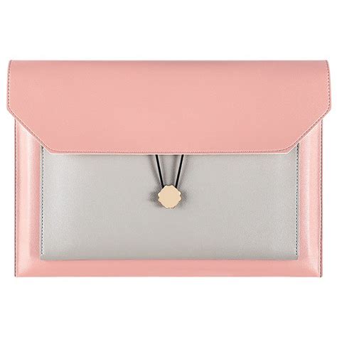 PU Leather A4 File Folder - Heavy-Duty Document Holder with 2 ...