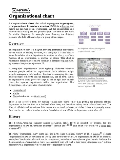 Image result for Organization Chart Example PDF