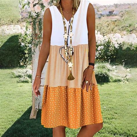 Chiccall Summer Casual Loose T Shirt Dress for Women 2025 Fashion ...