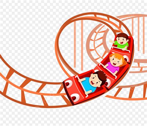 Roller Coaster Clip Art Roller Coaster PNG Transparent Images Free