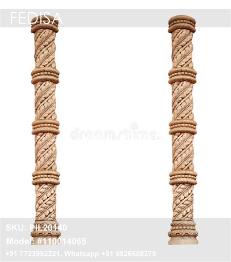 Timber Column Design Example Front Pillar House Design Inside Pillar ...