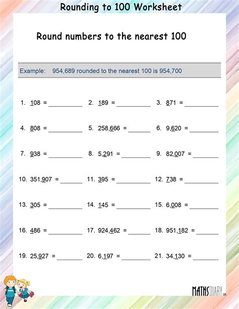 Image result for Math Antics Rounding Worksheet