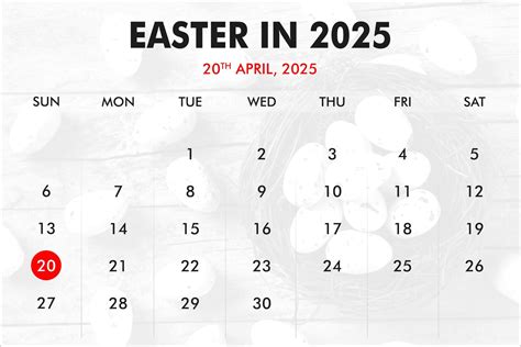 When is Easter in 2025, 2026, 2027?