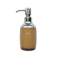Tranquil Square | Handwash Liquid Soap Dispenser | Brown Glossy Finish ...