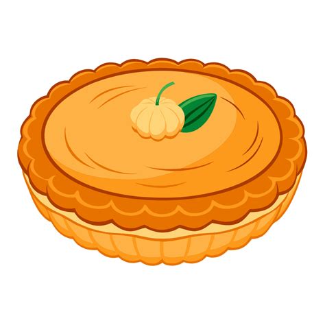 Thanksgiving Pumpkin Pie Clipart | Free Png, Svg, Vector
