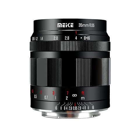 Meike 35mm f0.95 Large Aperture Manual Focus APS-C Lens Compatible with ...
