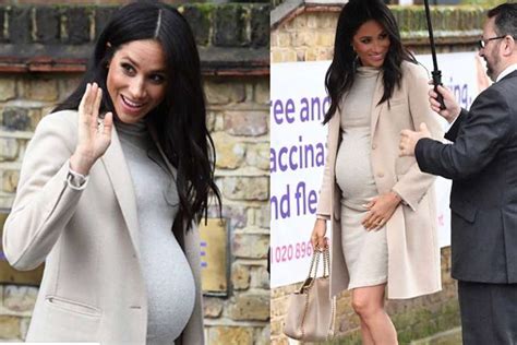 Meghan Markle steals the show clearly in THIS dress: Maternity style ...