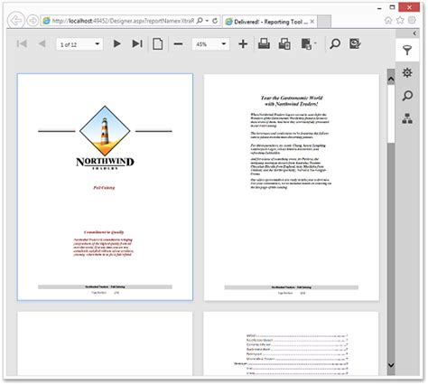 Image result for Report Viewer HTML