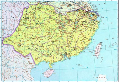 历史地图：淮汉以南诸郡_中国历史地图查询