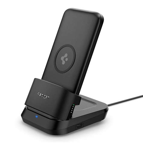 Spigen 5in1 10000mAh Wireless Power Bank with USB-C Dual Charging Dock ...