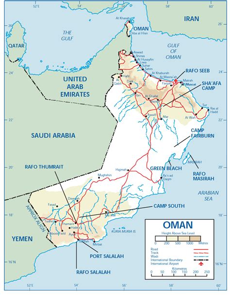 Oman Maps