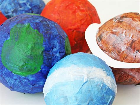Paper Mache Solar System | Fun365