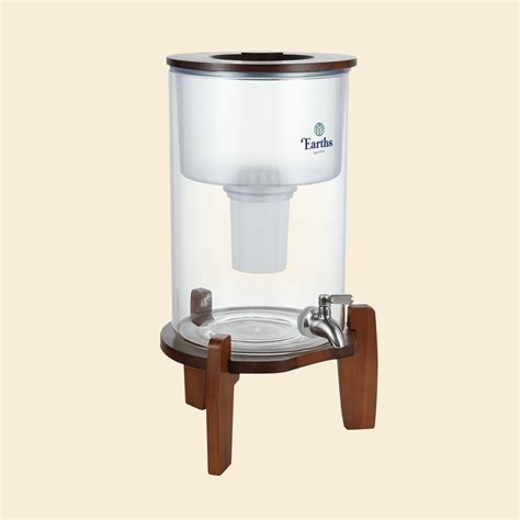 Earths Water 9L Glass Benchtop Alkaline Water Filter - Eco Acacia