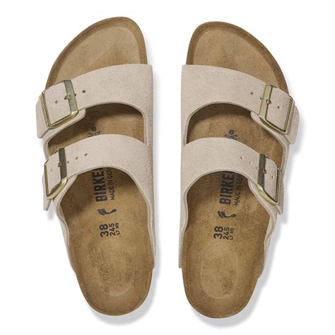 Arizona Suede Leather Sandcastle | BIRKENSTOCK
