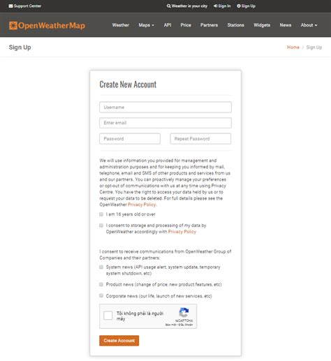 Image result for OpenWeatherMap API Key