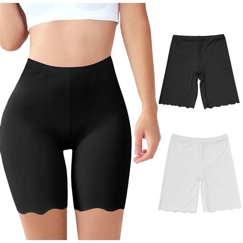 Yuwull Womens Cover Your Bases Smoothsing Shapewear Slip Short Coolings Loose Fitting Antis ...