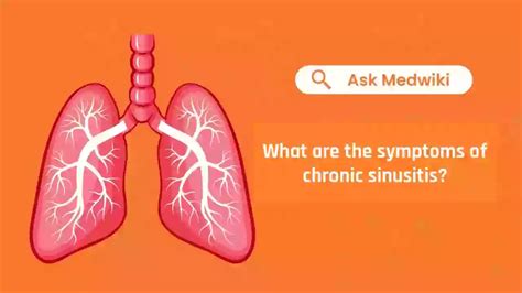 What Are The Symptoms Of Chronic Sinusitis? | Video | Medwiki