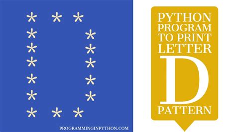 How to Form a Letter D in Python 的图像结果