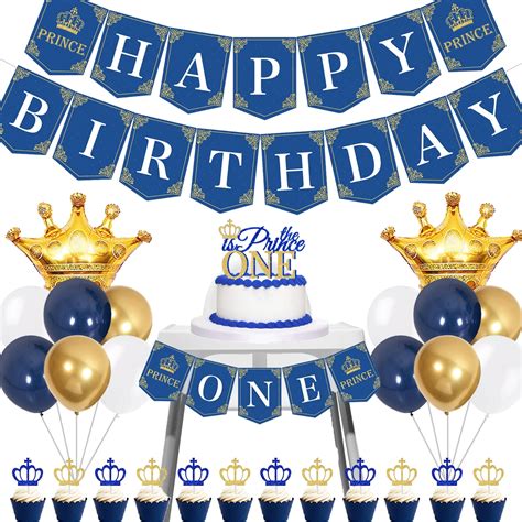 1st Birthday Party Decoration Baby Boy, First | Ubuy India