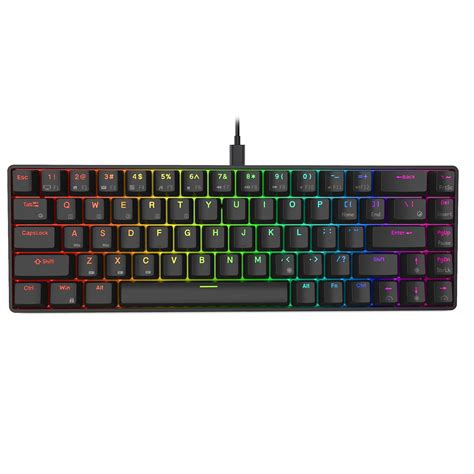 Buy RK ROYAL KLUDGE RK68 (RK855) Wired 65% Mechanical Keyboard, RGB ...