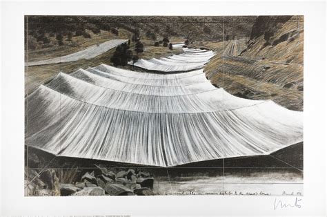 Christo Print Over the River III For Sale I ARTEDIO
