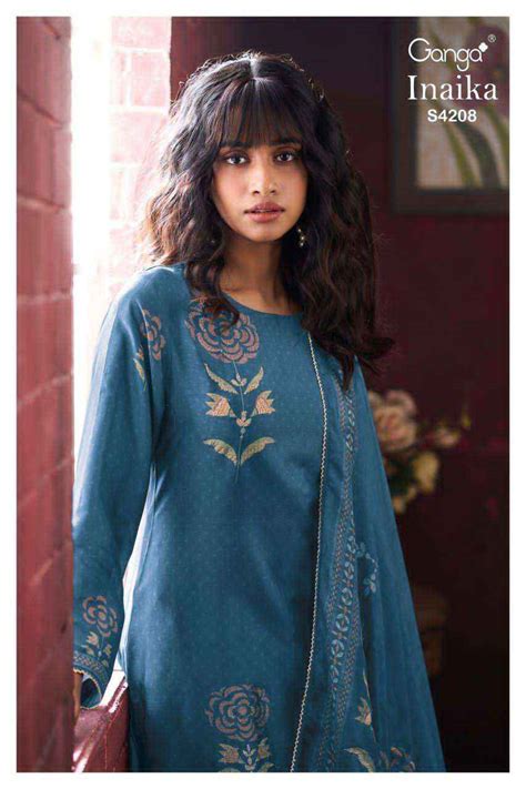 Ganga Fashion Inaika 4208 Designer Silk Latest Salwar Suit Catalogs ...