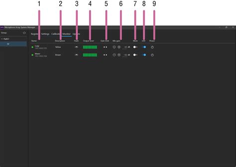 MASM-1 | ヘルプガイド | [Monitor]タブ