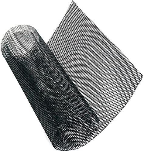 AUTOT 40"x13" Car Grill Mesh 6x3mm Aluminum Alloy Grille Mesh Sheet ...