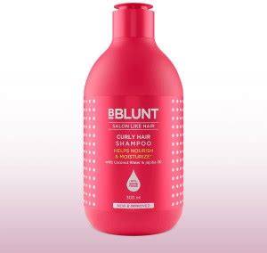 BBlunt Curly Hair Shampoo with Coconut Water & Jojoba Oil - 300 ml ...