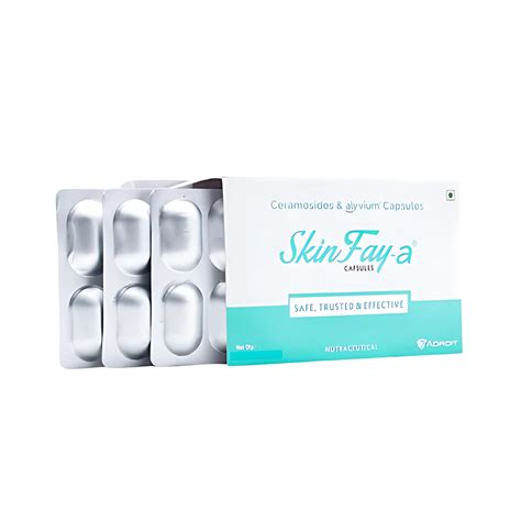 Adroit Skinfay Oral Moisturiser Ceramosides Capsules for Skin Hydration ...