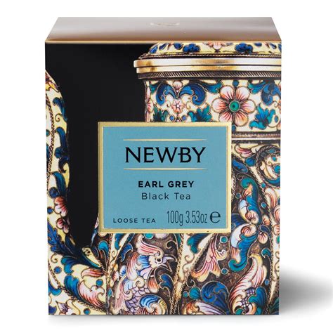 Newby Эрл Грей черный листовой чай, 100г - купить с доставкой по ...