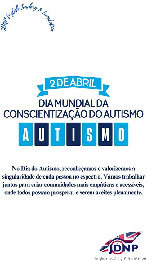 #autismo #conscientização #cuidar #empátia #valorizar | JDNP – English ...