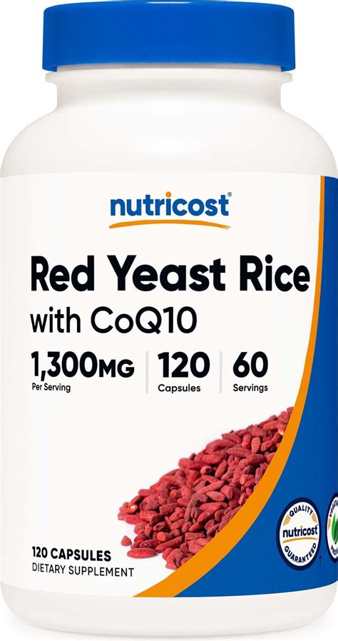 Nutricost Red Yeast Rice with CoQ10 | Save at PricePlow