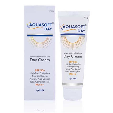 Buy AQUASOFT DAY SPF 50 PLUS ADVANCED HYDRATION DAY CREAM 75GM Online ...