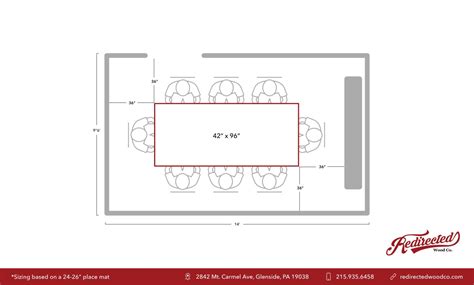 Image result for Table Size Chart