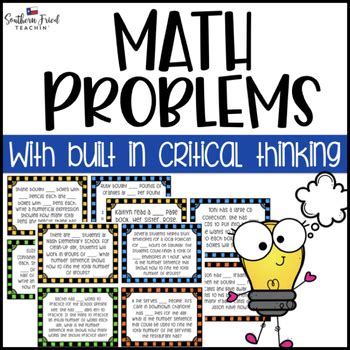 Critical Thinking Math Problems 的图像结果