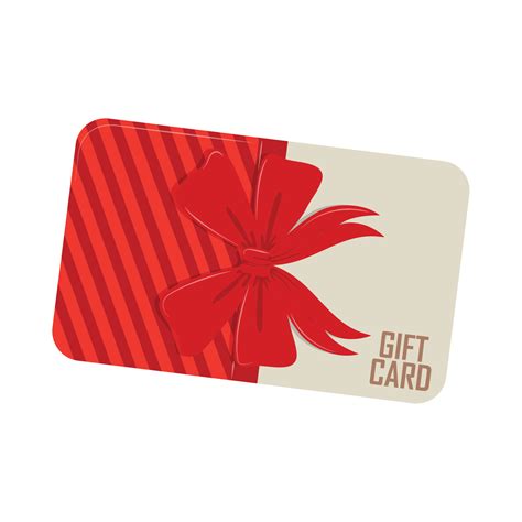 gift card red bow 13263487 Vector Art at Vecteezy