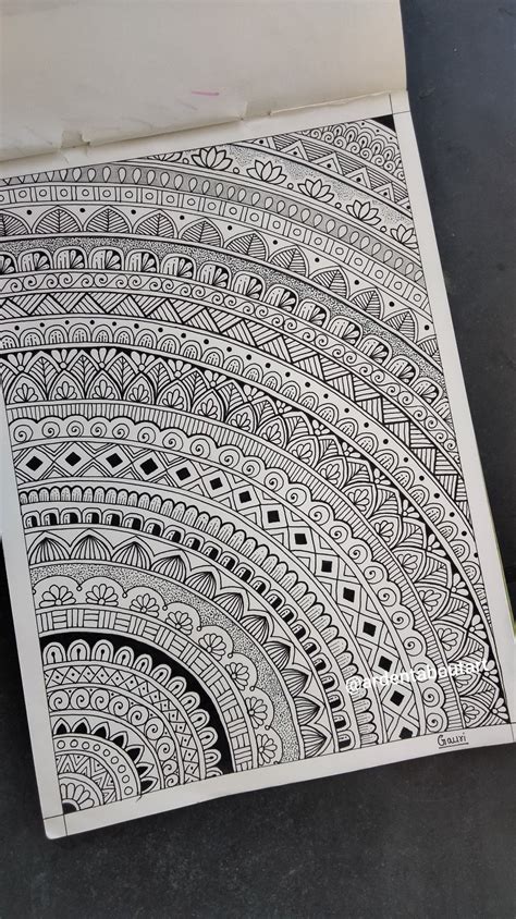Freehand Mandala Drawing | Mandala drawing, Easy mandala drawing, Easy ...