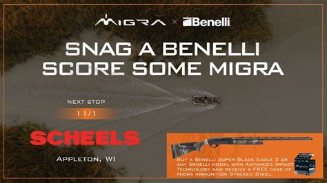 Appleton SCHEELS Migra x Benelli, 4301 W. Wisconsin Ave, STE 015 ...