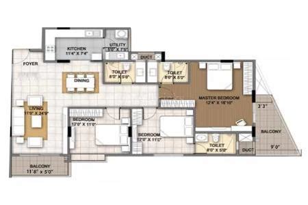 Mahaveer Ranches in Hosa Road, Bangalore: Price, Brochure, Floor Plan ...