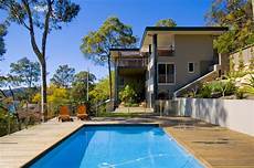 House Below Level by Modern House Built Below Level To Captures The Views House Below Level