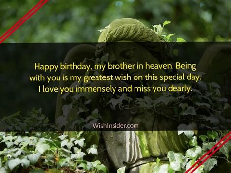 30 Happy Birthday in Heaven Brother Quotes - Wish Insider